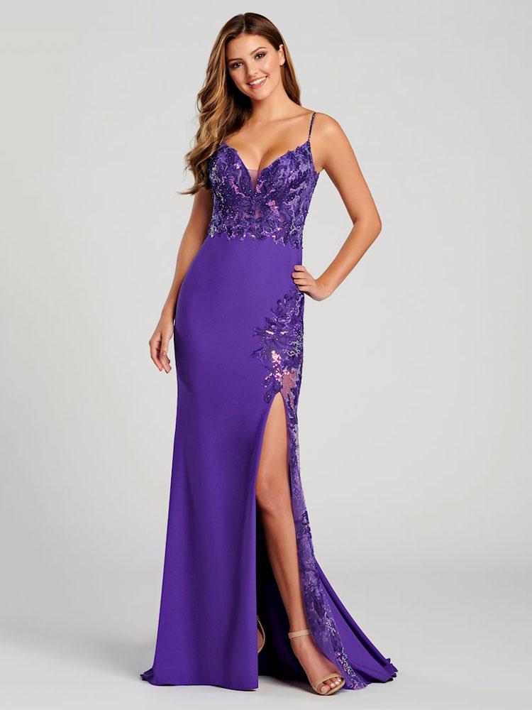 V-Neck Backless Floor-Length Applique Light Sky Blue Evening Dress Wedding Guest Dresses