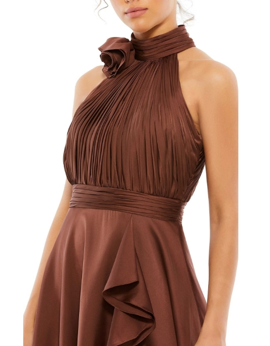 Halterneck Short Wedding Guest Dress