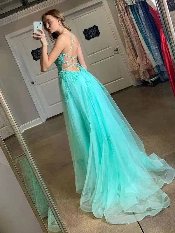Charming Ball Gown Off The Shoulder Sleeveless Tulle Sweep/Brush Train Prom Dress