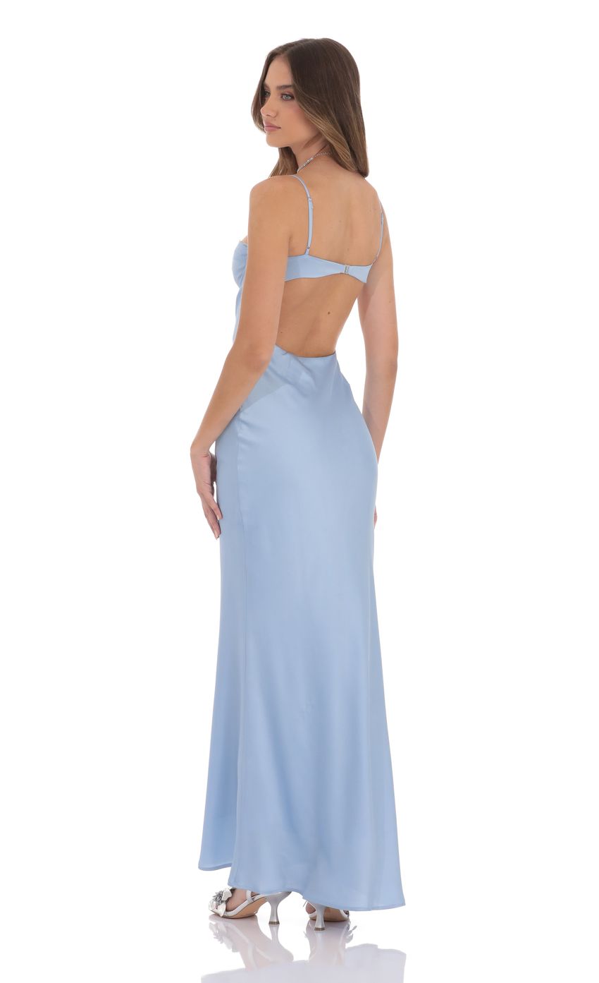 Chic Sheath Sweetheart Spaghetti-Strap Open-Back Satin Floor-Length Prom Dresses