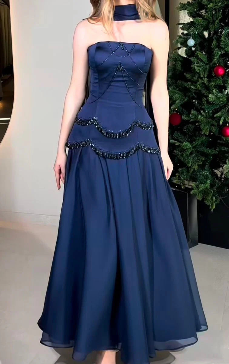 Exquisite A-Line Sweetheart Neck Sleeveless Satin Lace Up Floor-Length Prom Dress