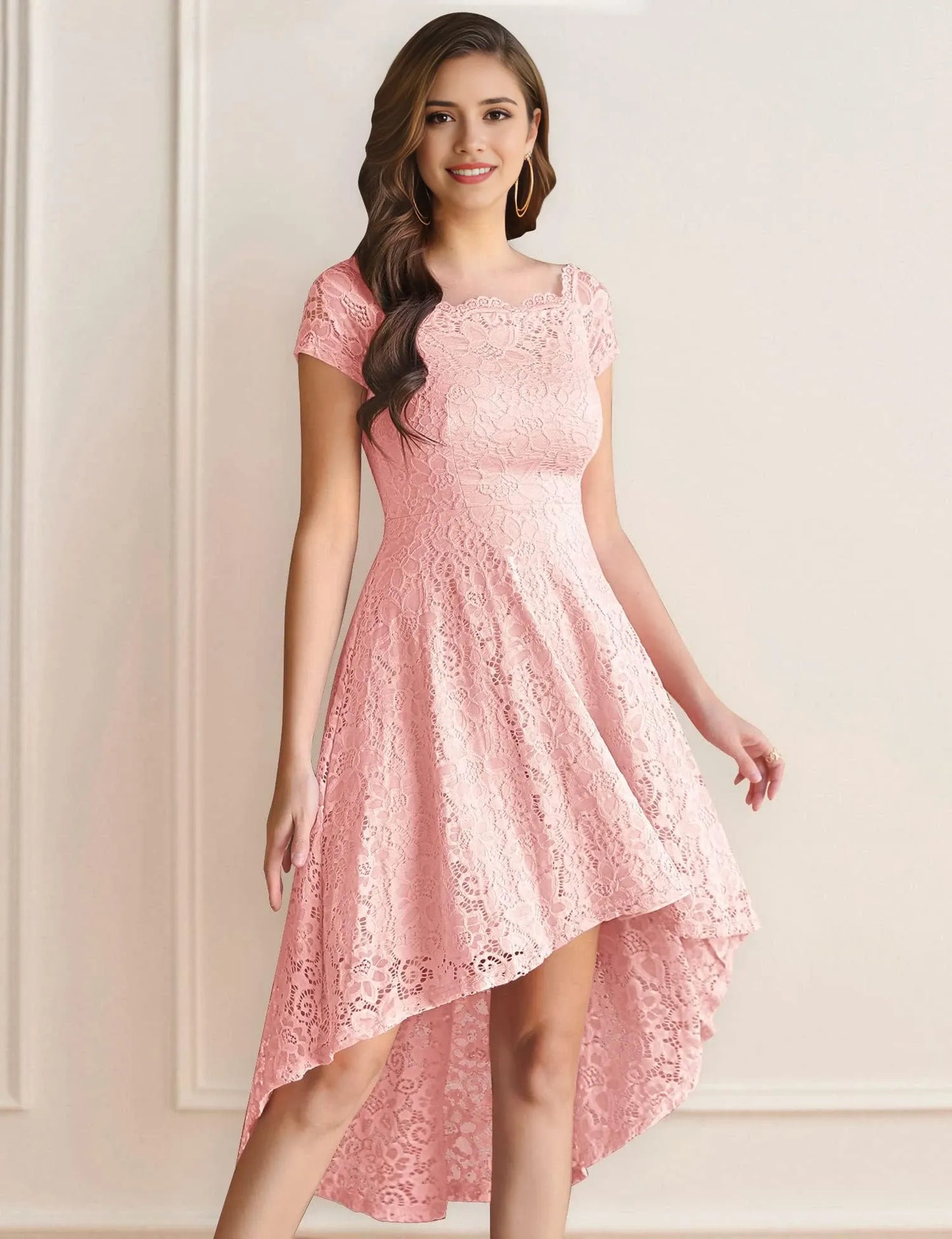 Fashionable A-Line Off the Shoulder Sleeveless Back Zip Asymmetrical prom dress for women