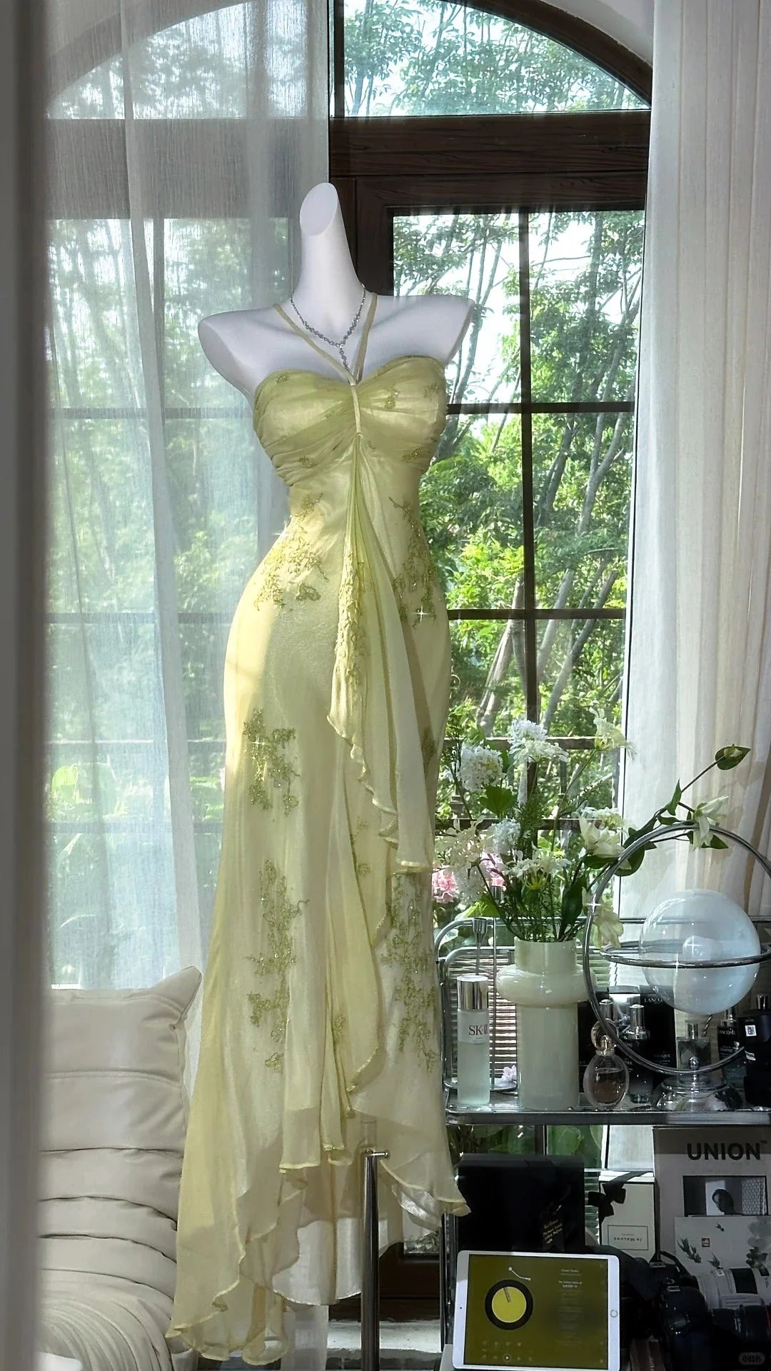 Gorgeous Mermaid Off the Shoulder Sleeveless Zipper Up Floor-Length Prom Dress
