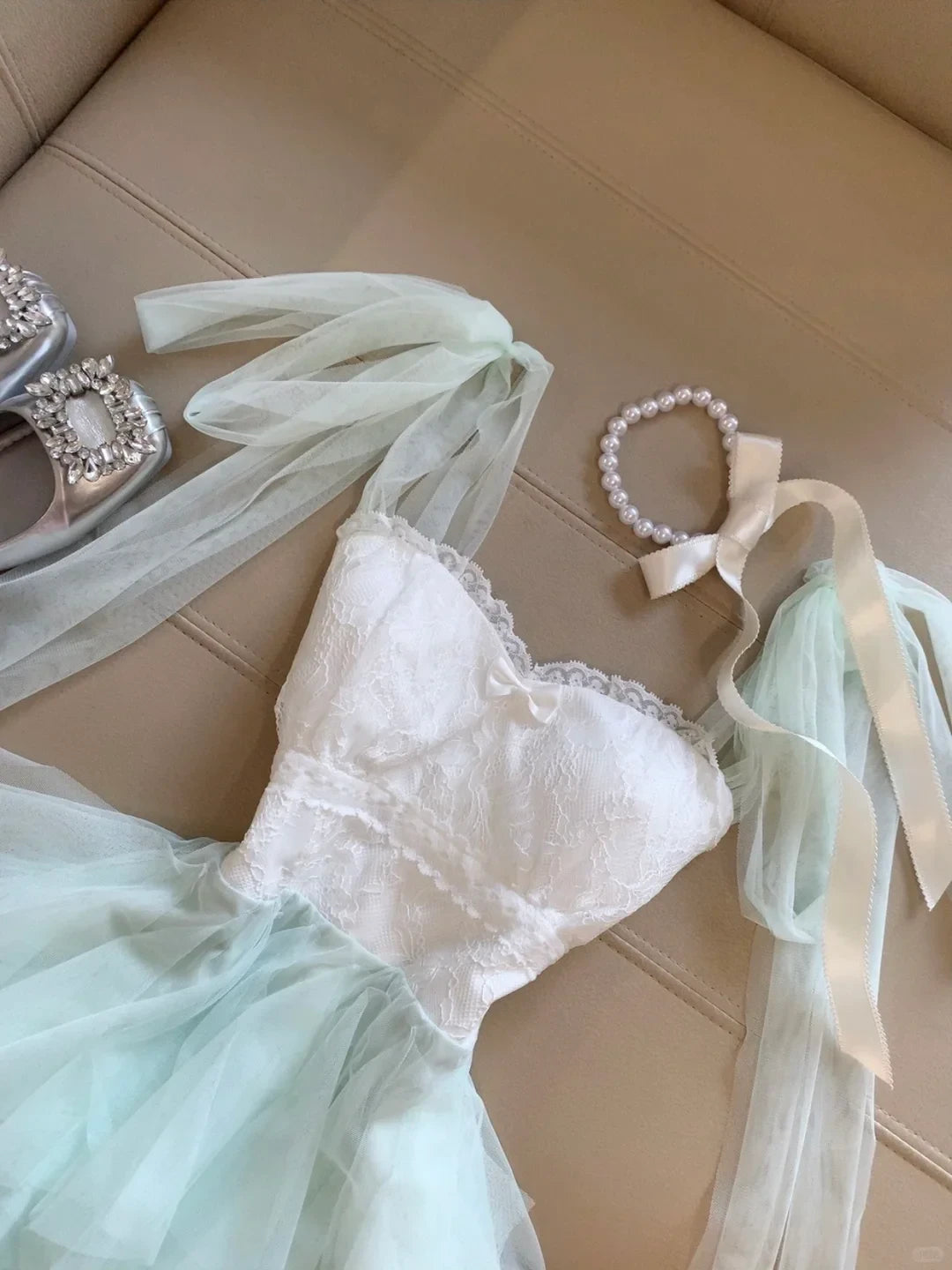Lovely A-Line Sweetheart Layers Tulle Lace Mint Green Mini Homecoming Dresses