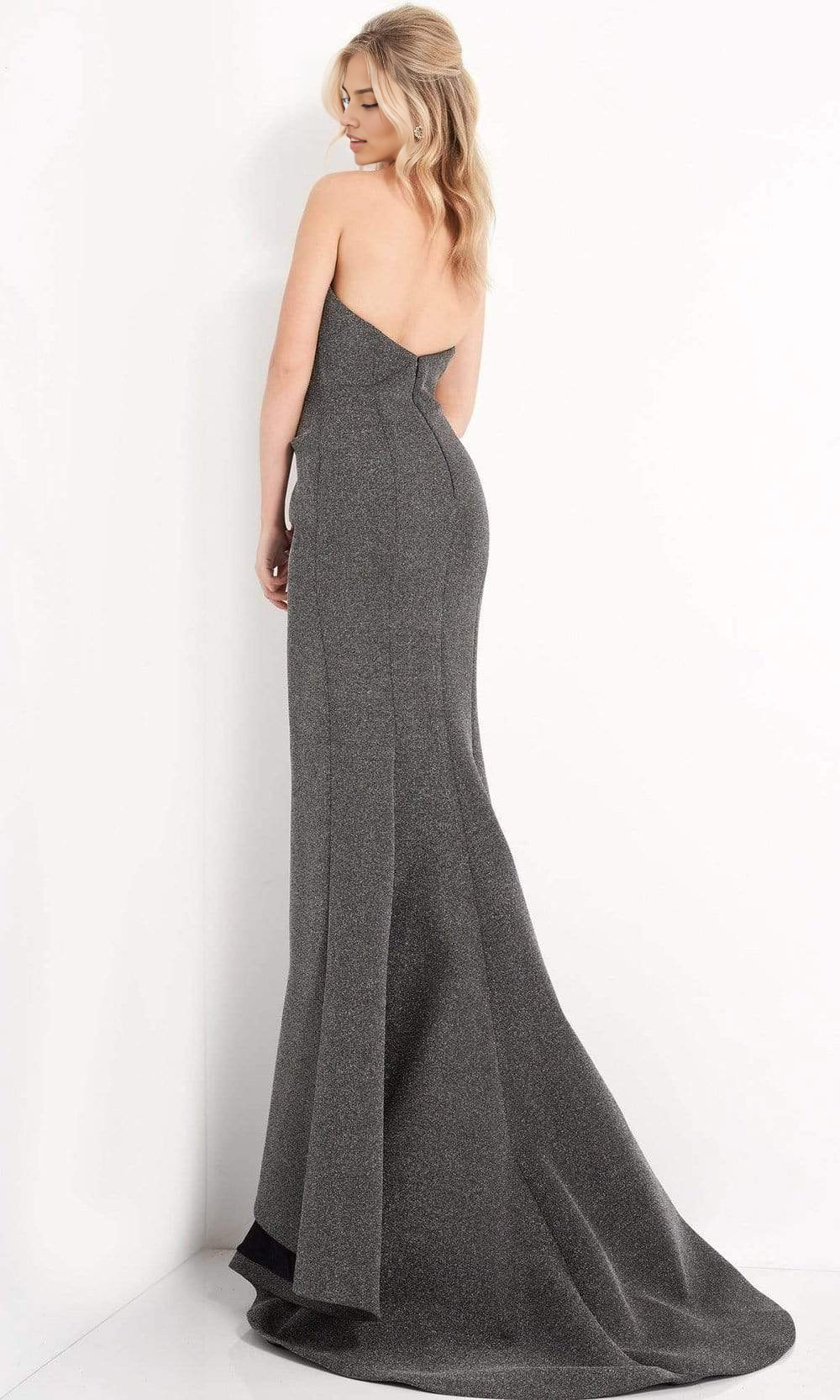 Quyihu Prom Shop Dresses Strapless High Slit Off-the-Shoulder Prom Gown Formal Women's Dresses