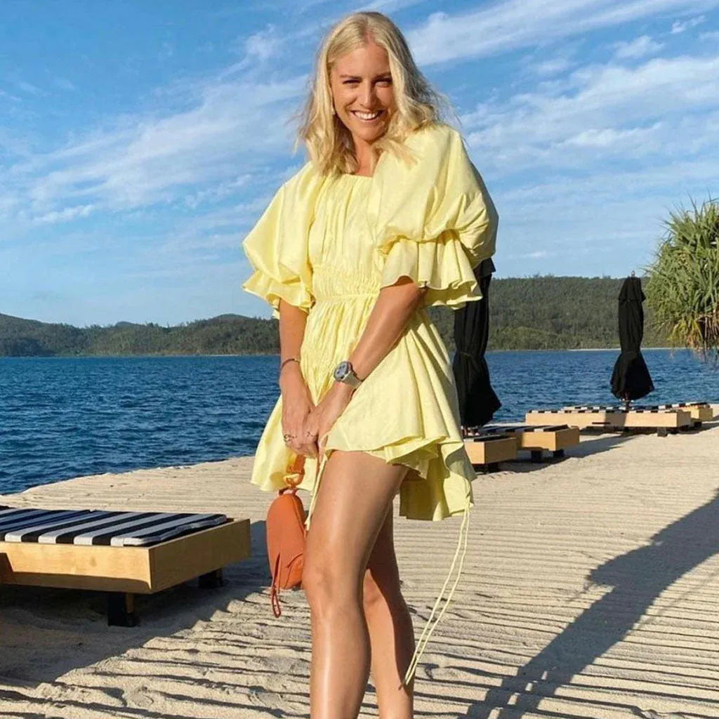 imgi_2_cute-puff-sleeve-drawstring-tied-ruffle-babydoll-mini-dress-yellow-1