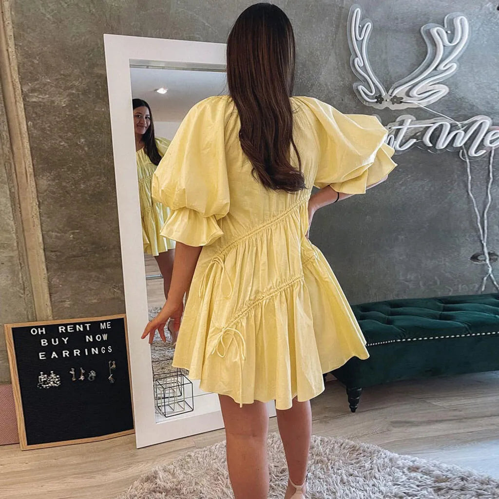 imgi_4_cute-puff-sleeve-drawstring-tied-ruffle-babydoll-mini-dress-yellow-3