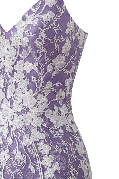 Sheath Short Spaghetti Straps Lace Backless Homecoming Dress