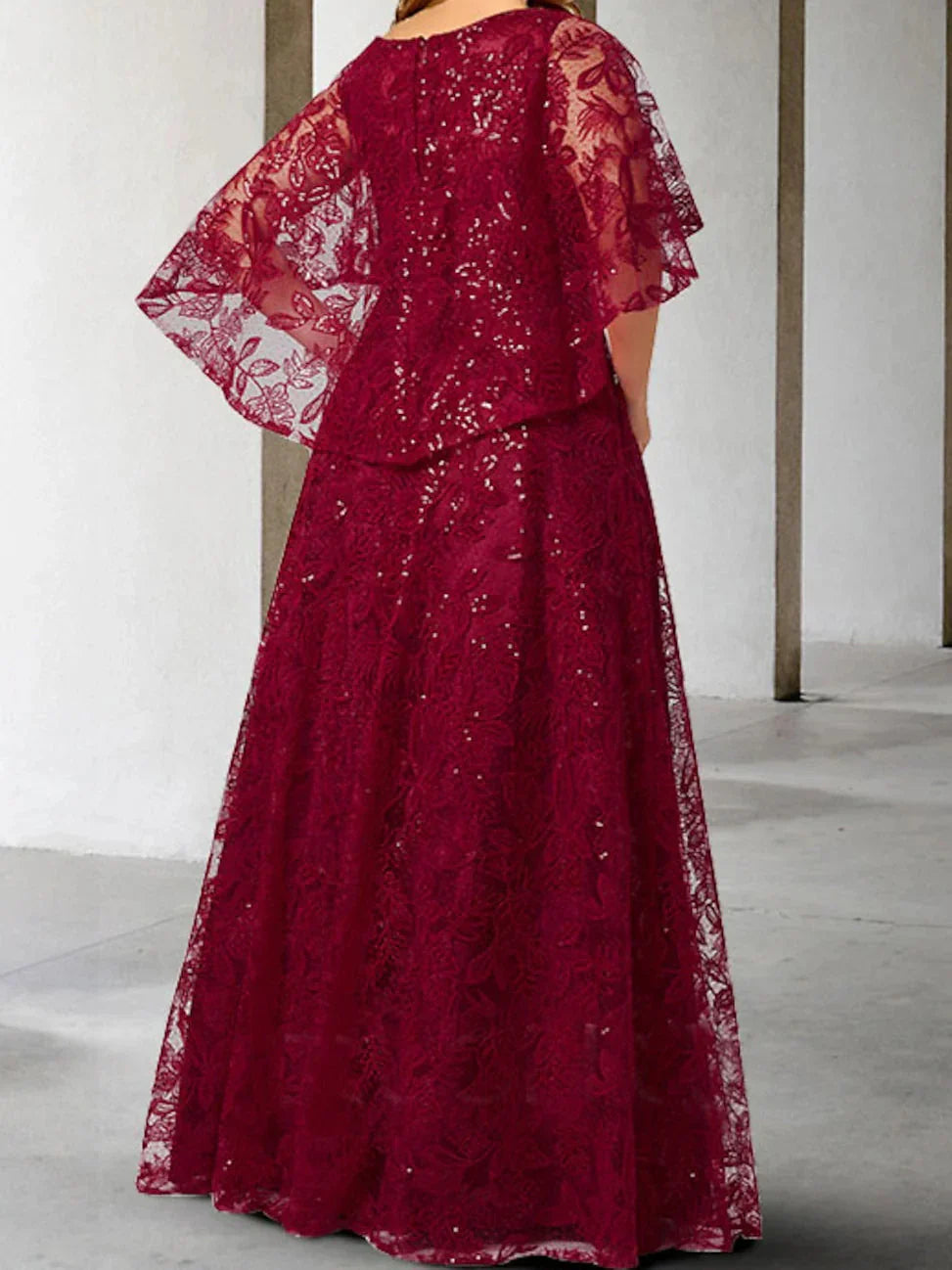 A-Line Princess Mother of the Bride Dresses with Applique & Sequins