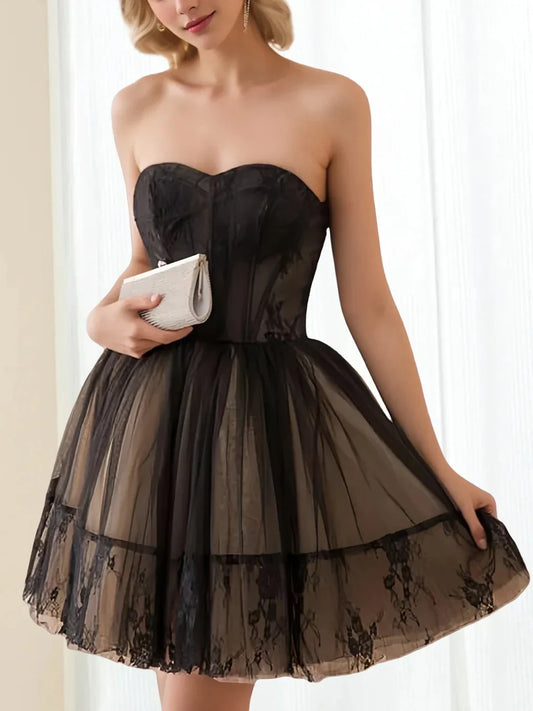 A-Line Princess Off-the-Shoulder Floor-Length Bridesmaid Dresses with Pockets