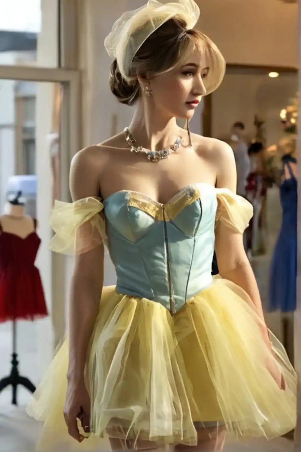A line Princess Sweetheart Homecoming Dress