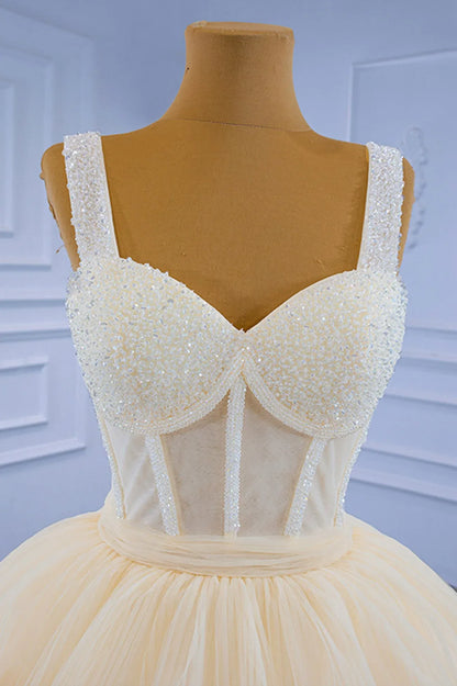 Beautiful A-Line Sweetheart Sleeveless Lace Up Tea-Length Prom Dress