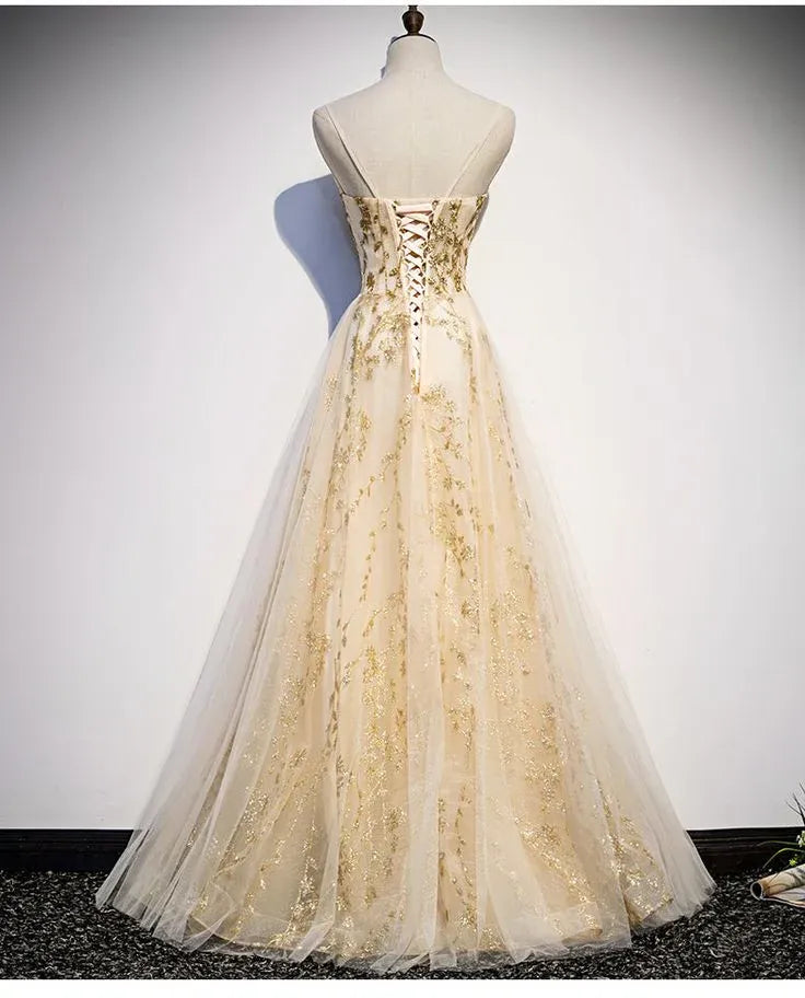 Beautiful A-Line Sweetheart Sleeveless Lace Up Floor-Length Prom Dress