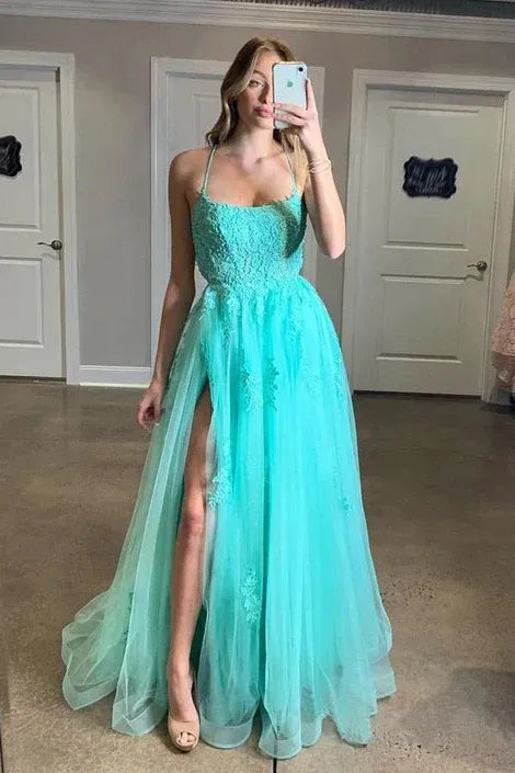 Charming Ball Gown Off The Shoulder Sleeveless Tulle Sweep/Brush Train Prom Dress