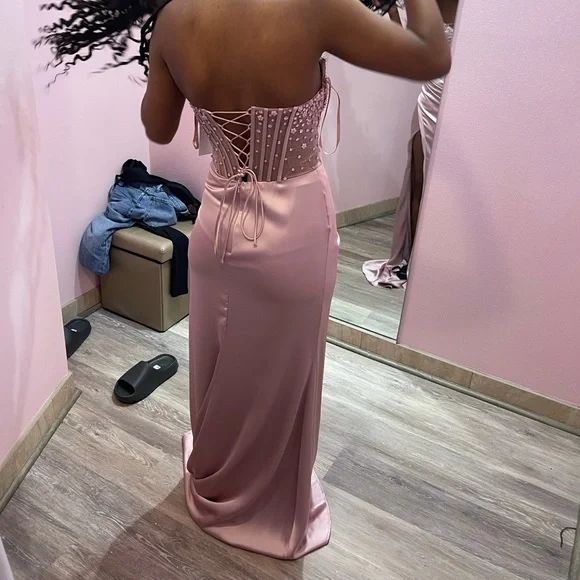 Charming Mermaid Sweetheart Sleeveless Lace Up Floor-Length Prom Dresses