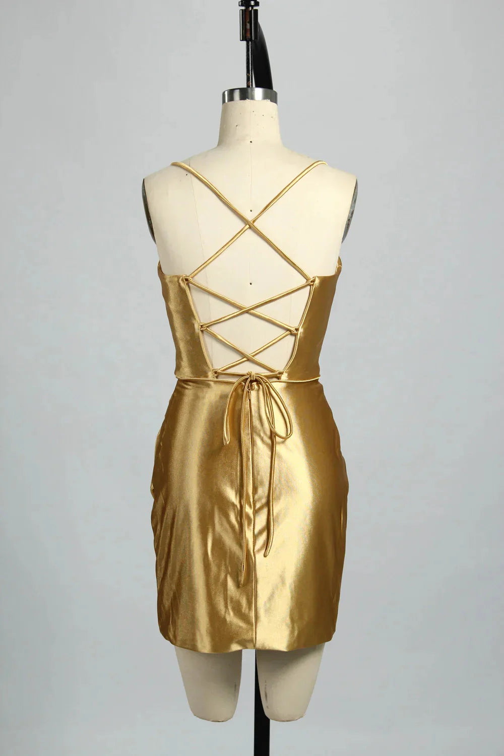 Cheap Short Satin Emerald Green Homecoming Dress Mini