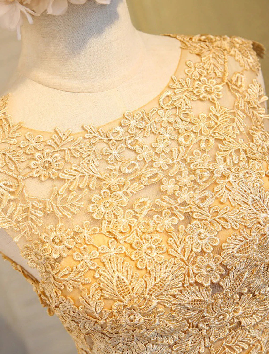 Model showcasing the full A-Line silhouette of the homecoming dress.