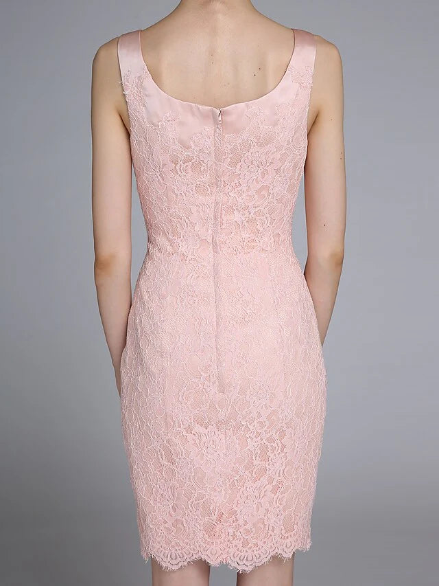 Front view of the short mini convertible dress.