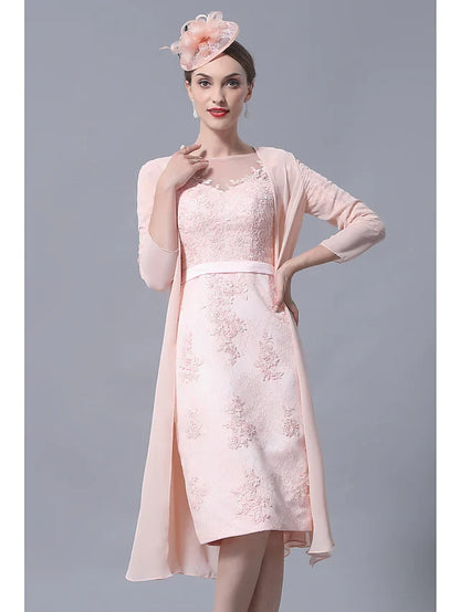 Back view of the elegant plus size formal dress.
