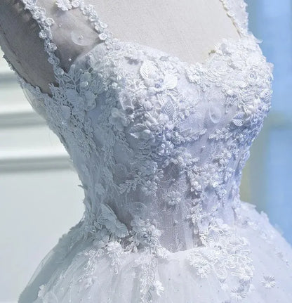 Elegant A-Line Sweetheart Tulle White Short Homecoming Dress for Women with Appliques