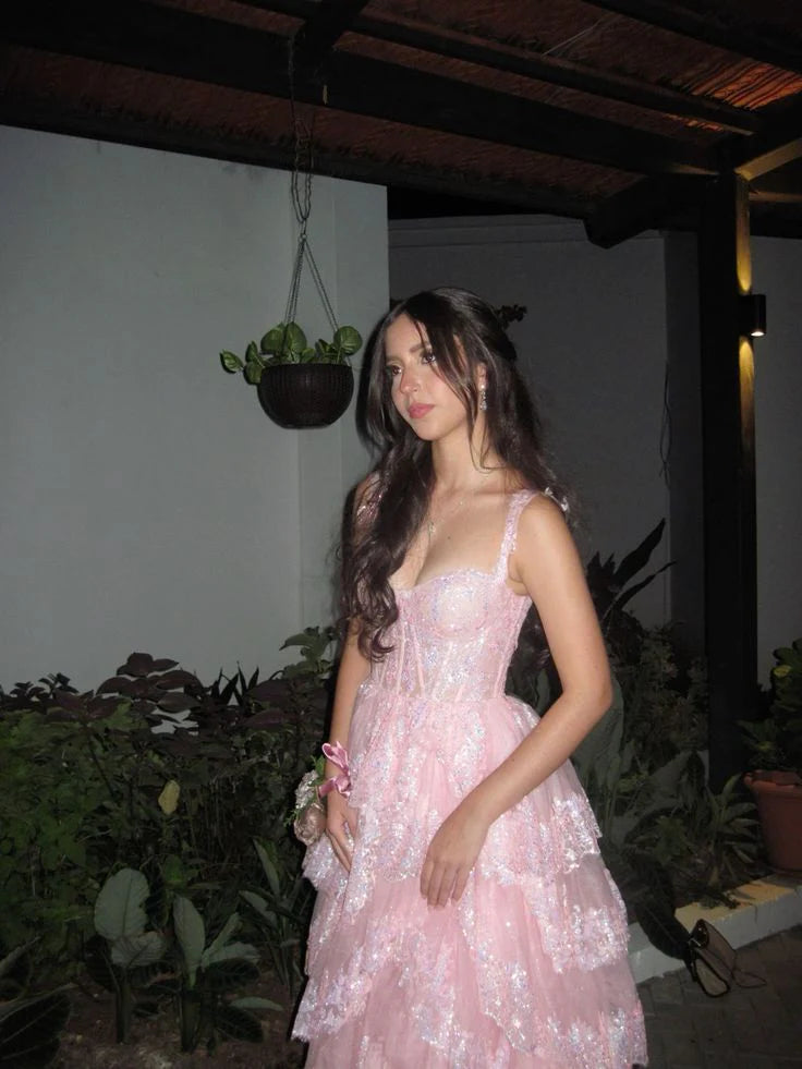 Elegant A Line Off the Shoulder Sleeveless Lace Up Floor-Length Prom Dress