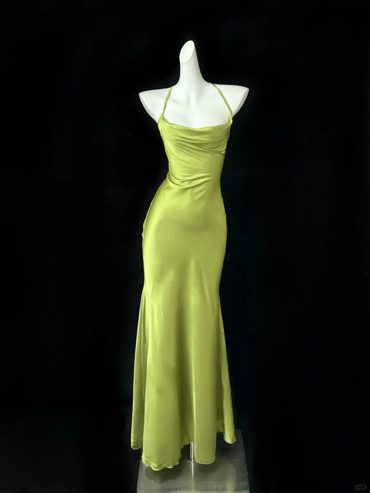 Elegant Sheath Off the Shoulder Sleeveless Lace Up Floor-Length Prom Dress