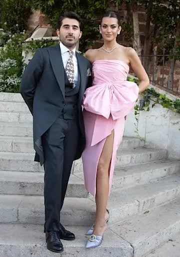 Elegant Sheath Strapless Sleeveless Satin Slit Tea-Length Evening Dress