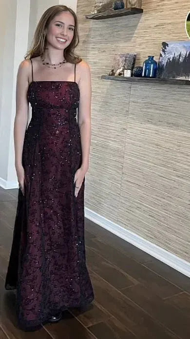 Exquisite A-Line Off the Shoulder Sleeveless Backless Beaded Floor-Length Prom Dress