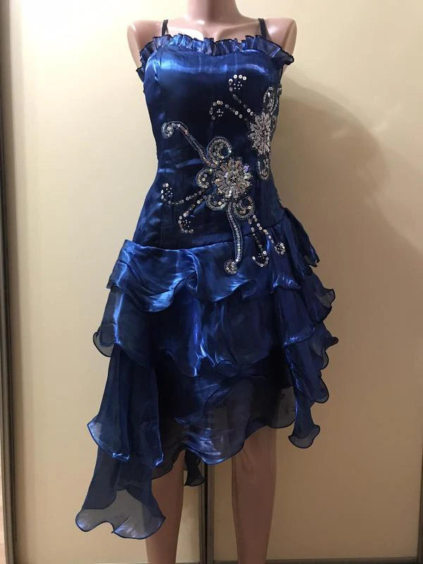 Fashion A-line Sweetheart Neck Sleeveless Lace Up Short-Mini Homecoming Dress