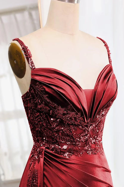 Glamorous Sheath Sweetheart-Neck Sequin-Embellished Satin Asymmetric-Hem Mini Evening Dress