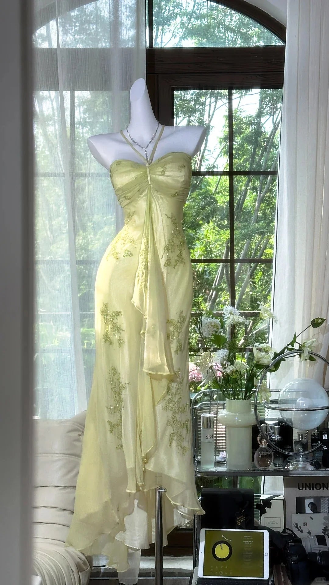 Gorgeous Mermaid Off the Shoulder Sleeveless Zipper Up Floor-Length Prom Dress