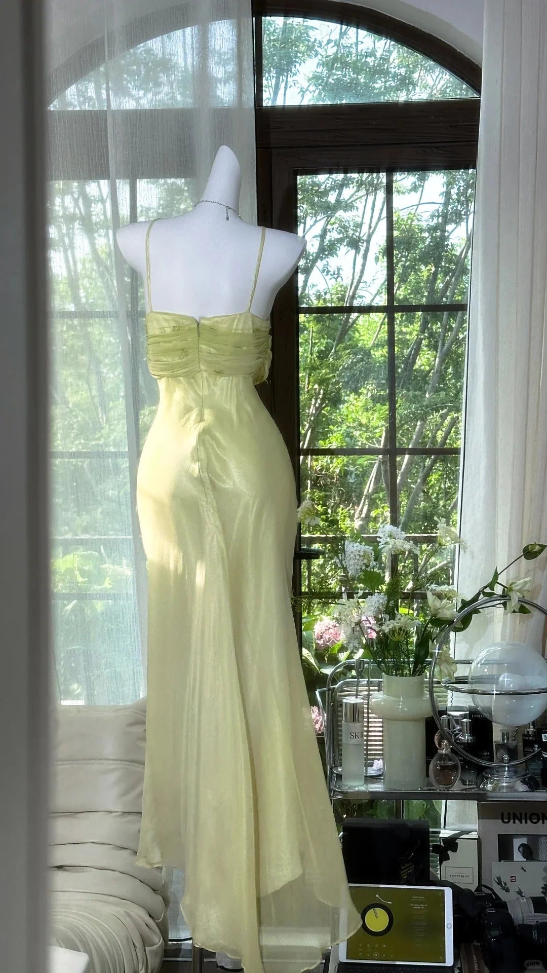Gorgeous Mermaid Off the Shoulder Sleeveless Zipper Up Floor-Length Prom Dress