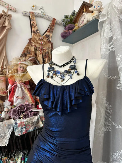 Graceful Sheath Spaghetti Straps Sleeveless Pleated Satin Short-Mini Homecoming Dress