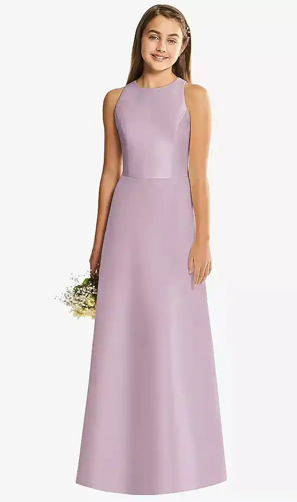 Junior Bridesmaid Style in Suede Rose & Suede Rose