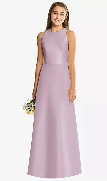 Junior Bridesmaid Style in Suede Rose & Suede Rose