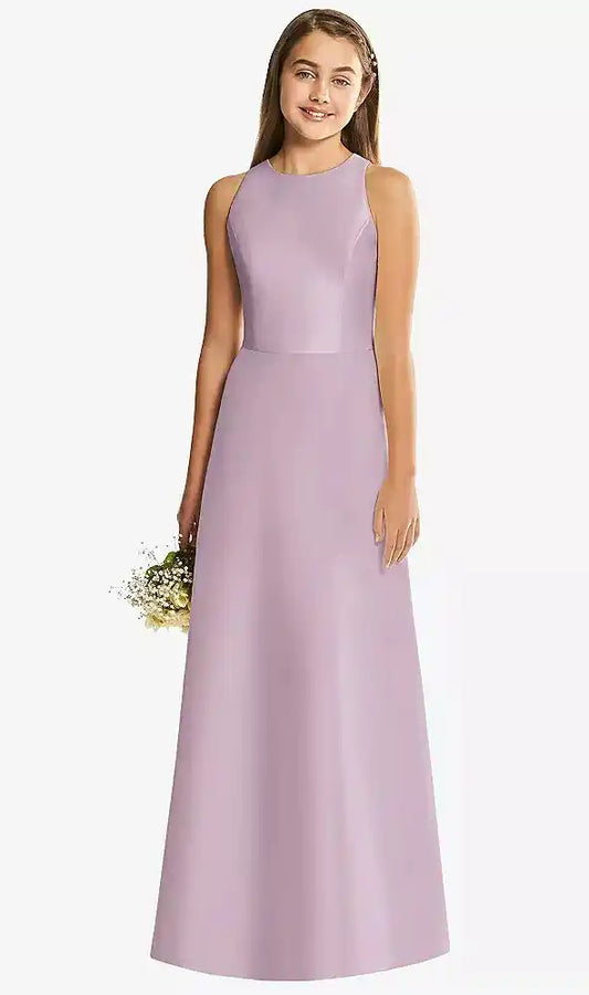 Junior Bridesmaid Style in Suede Rose & Suede Rose