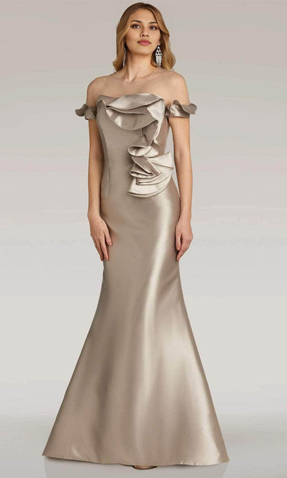 Quyihu Dresses Formal Illusion Pleated Evening Dress Mermaid Floor Length Prom Dress Stores With Prom Dresses