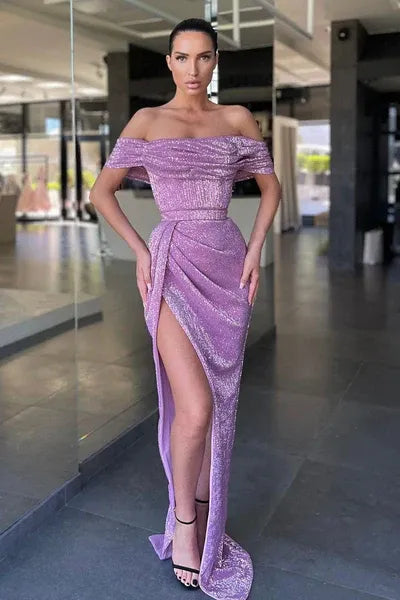 Modern Sheath Off the Shoulder Sleeveless Lace Up Floor-Length Prom Dress