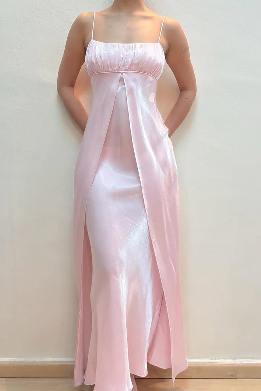 Modern A-Line Strapless Sleeveless Zipper Up Floor-Length Evening Dress