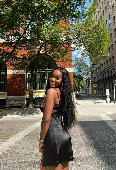 Romantic Sheath Spaghetti Straps Sleeveless Satin Flower Short Mini Homecoming Dress