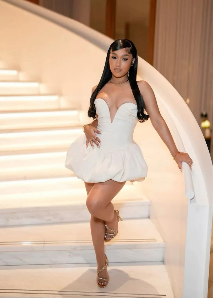 Sexy A-line Sweetheart Neck Sleeveless Zipper Up Short-Mini Homecoming Dress