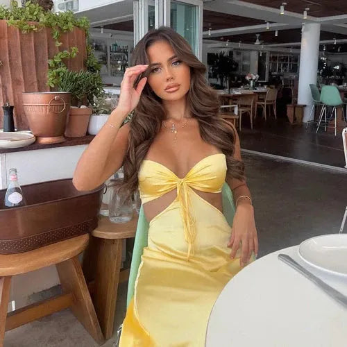 Sexy Mermaid/Trumpet Sweetheart Sleeveless Satin Lace Up Floor-Length Prom Dress