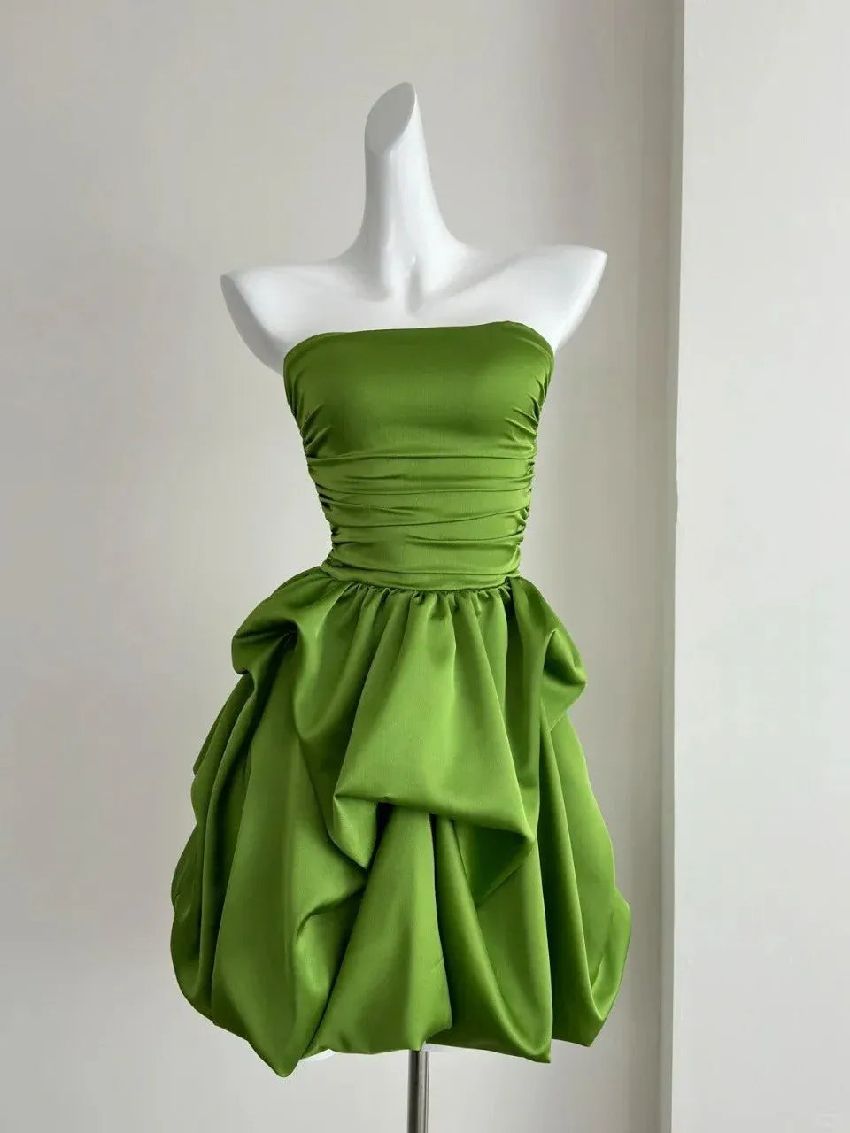 Simple A-Line Sweetheart Sleeveless Zipper Up Short-Mini Prom Dress