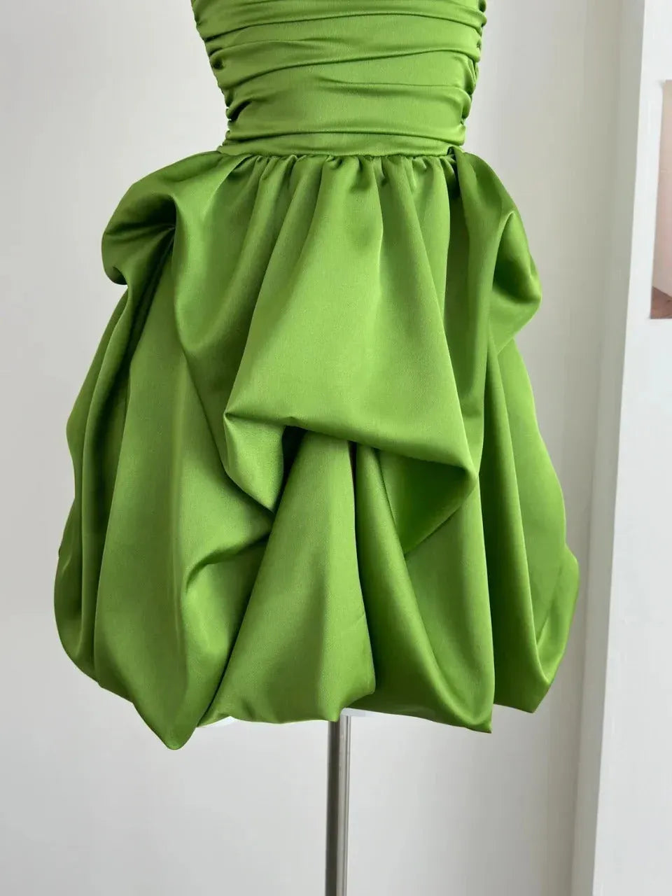 Simple A-Line Sweetheart Sleeveless Zipper Up Short-Mini Prom Dress