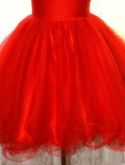 Back view of a pink A-line short dress with sequin details.
