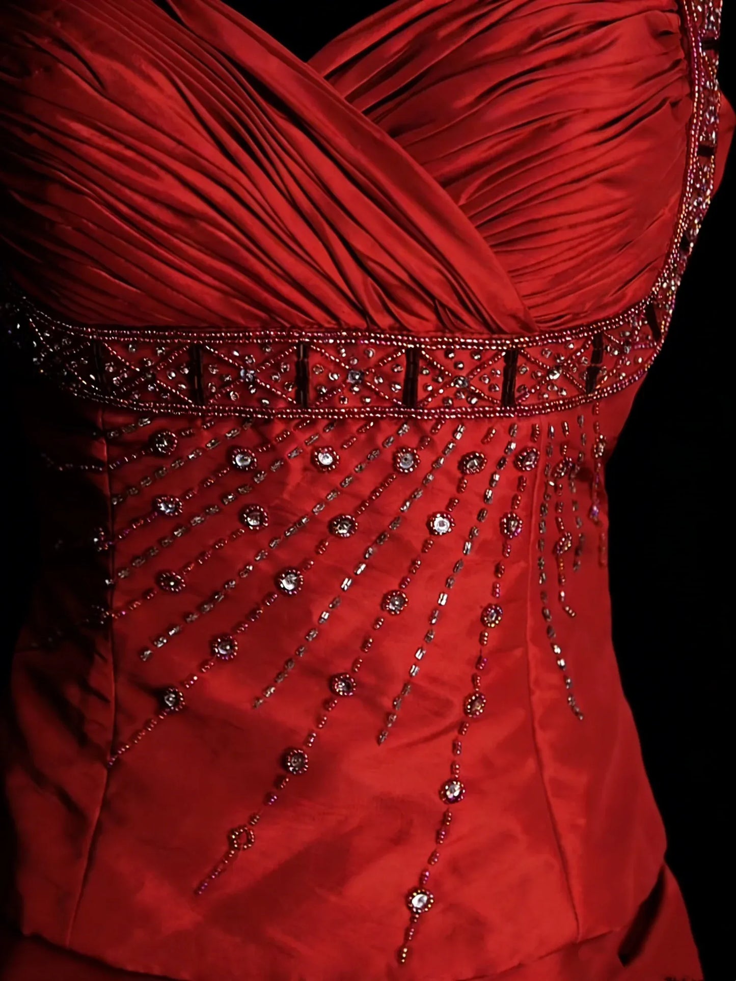 Stunning Mermaid Sweetheart Spaghetti Strap Zipper Back Floor-Length Evening Gown