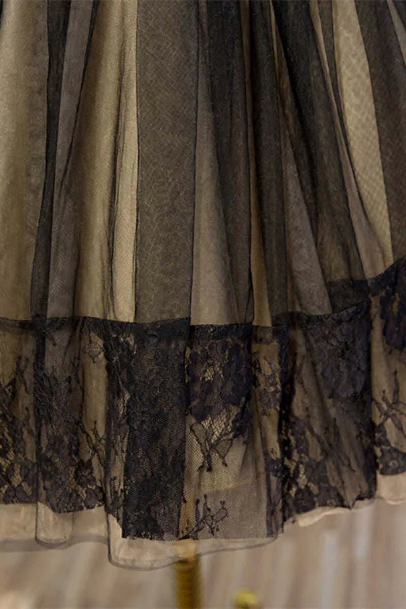 Vintage A-line Sweetheart Sleeveless Pleated Lace Short Mini Homecoming Dress
