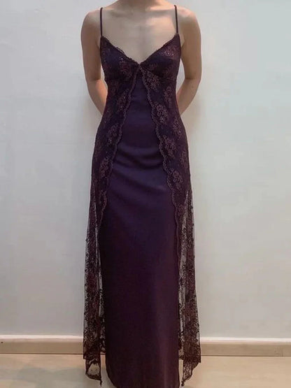 Vintage Bodycon Spaghetti Straps Sleeveless Zipper Up Floor-Length Prom Dress